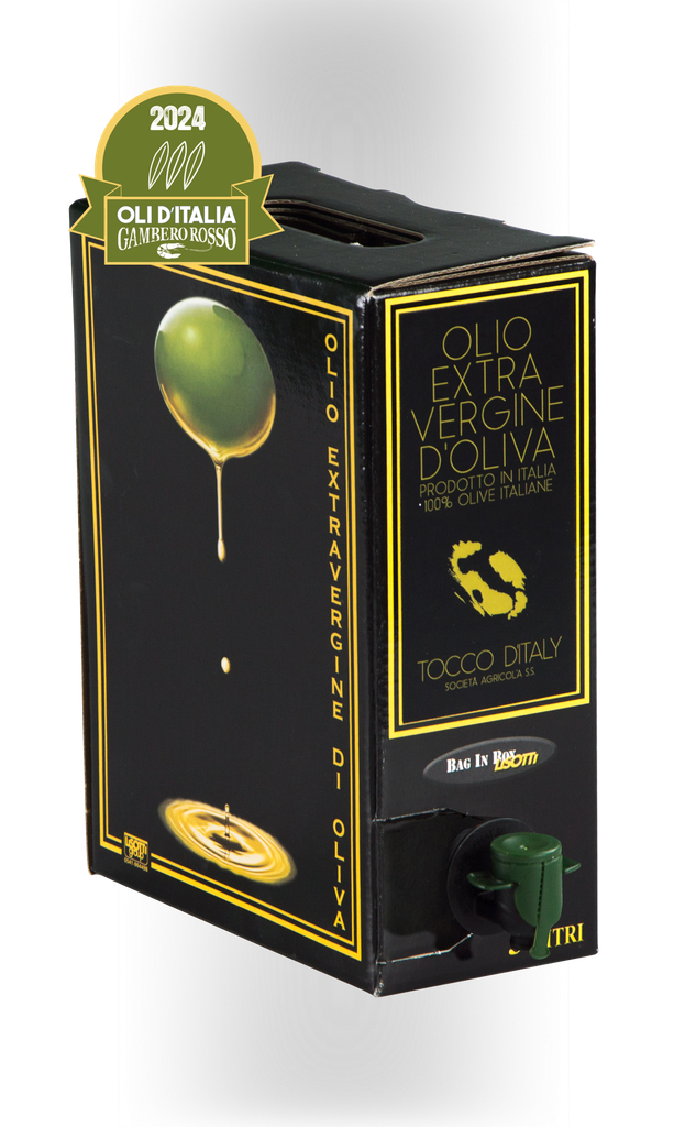 Olio extravergine d’oliva 3L B.I.B - BIOLOGICO 2023